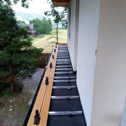 Balkon- Zakopane; EPDM, DESKA TARASOWA