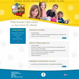 Strona www dla polskiej szkoły w Bristol