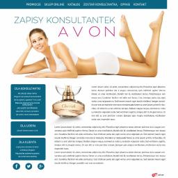 Strona www dla konsultantki Avon
