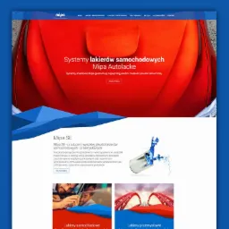 Strona www Mipa Paints