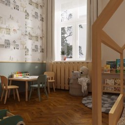 Projekt pokoju dziecięcego Rzeszów 