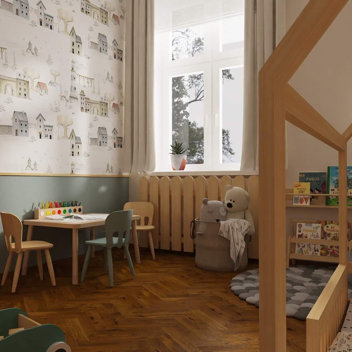 Projekt pokoju dziecięcego Rzeszów