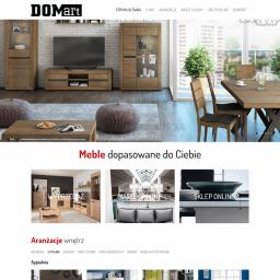 Strona firmowa – Domart. Link: garmax.pl/realizacje/domart/
