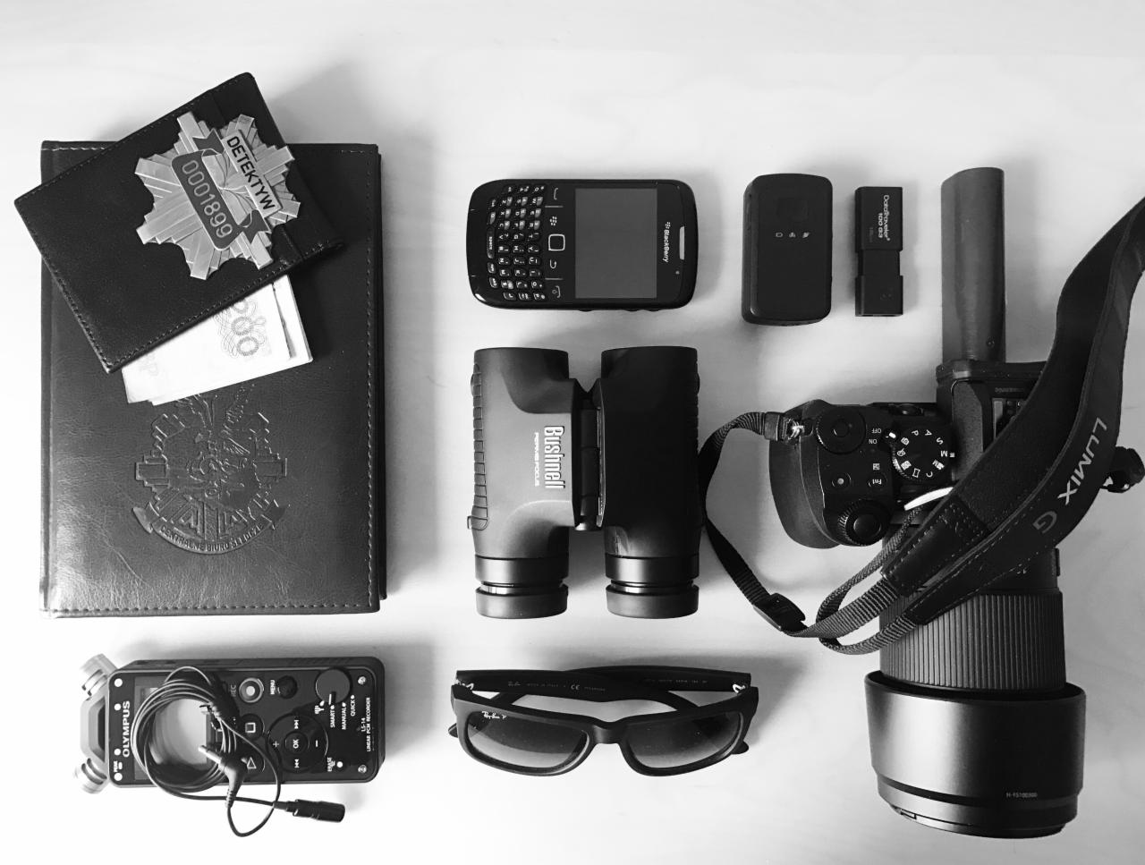 Przykładowy sprzęt do pracy