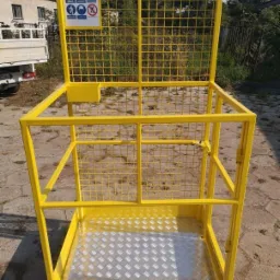 pomost roboczy, kosz wysokościowy do w&oacute;zka widłowego