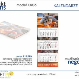 Kalendarze ścienne, biurowe, książkowe i podklady na biurko. Elastyczne ceny, darmowy projekt I dostawa.