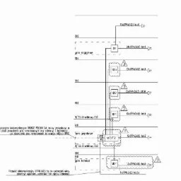Schemat instalacji telekomunikacyjnej we Wrocławiu, prezentujący rozkład kabli UTP i światłowodów w budynku, z oznaczeniami punktów MDF i IDF oraz tras kablowych.