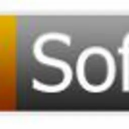 Logo firmy IT: żółto-szary prostokąt z napisem 're Soft'.