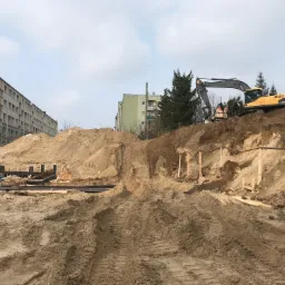 Gryfino 15000 m3 wykop pod szpital