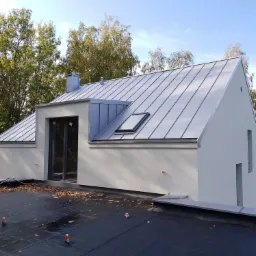 Dach płaski 100m2 na jednej z Naszych realizacji