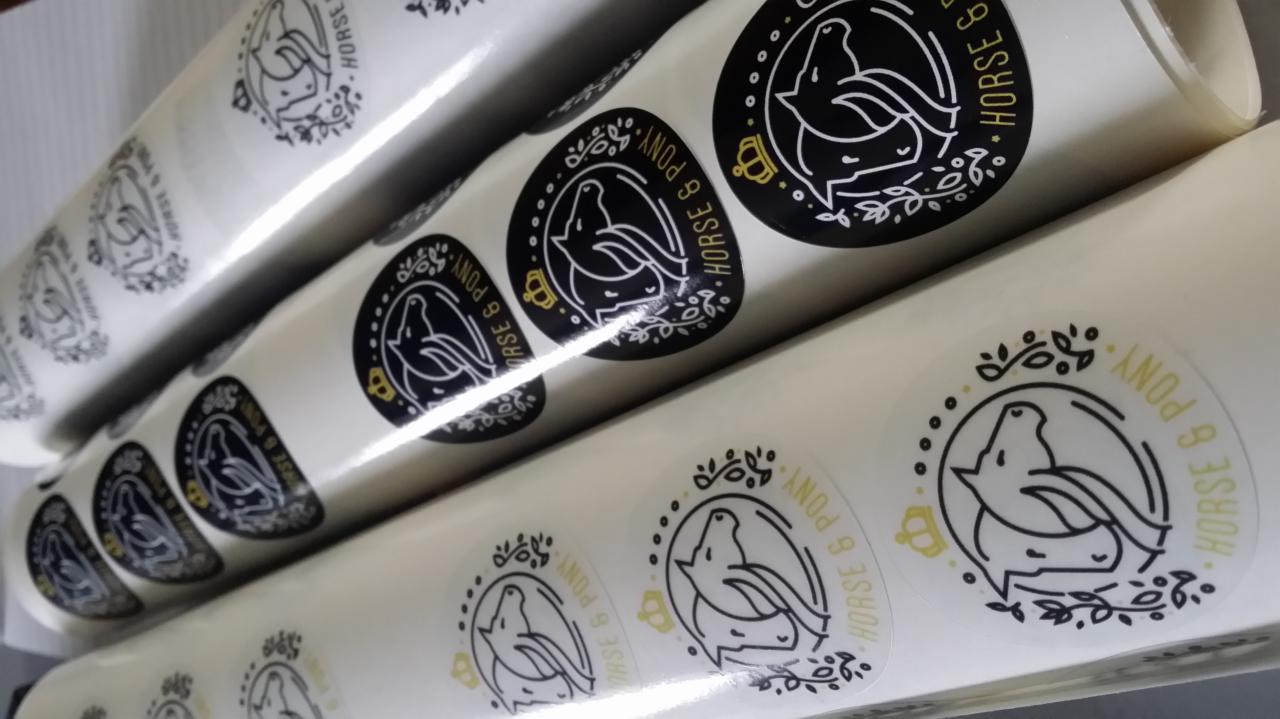 wydruki cyfrowe naklejki konin