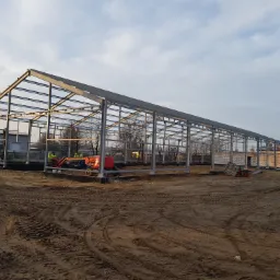 Konstrukcja budynku magazynowego 18 x 66 mb