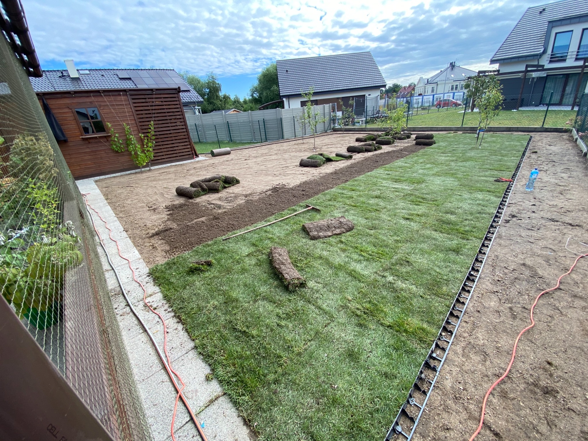 Trawnik jak dywan :) efekt WOW w jeden dzień !