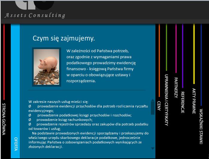 Gotowa strona www na sprzedaż, wlasny projekt i wykonanie