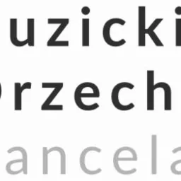 Logo Kancelarii Prawnej Guzicki & Orzechowski z pomarańczowym symbolem GO po lewej stronie i nazwą firmy w kolorze czarnym, a pod nią szary napis 'Kancelaria Prawna'.