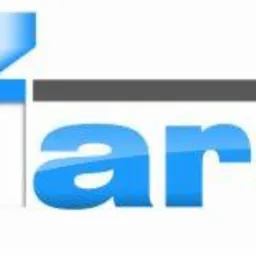 Logo firmy Przedsiębiorstwo Solidarność Spółka z o.o. od 1957 r. w kolorach niebieskim i szarym, z symbolem skierowanym w dół.