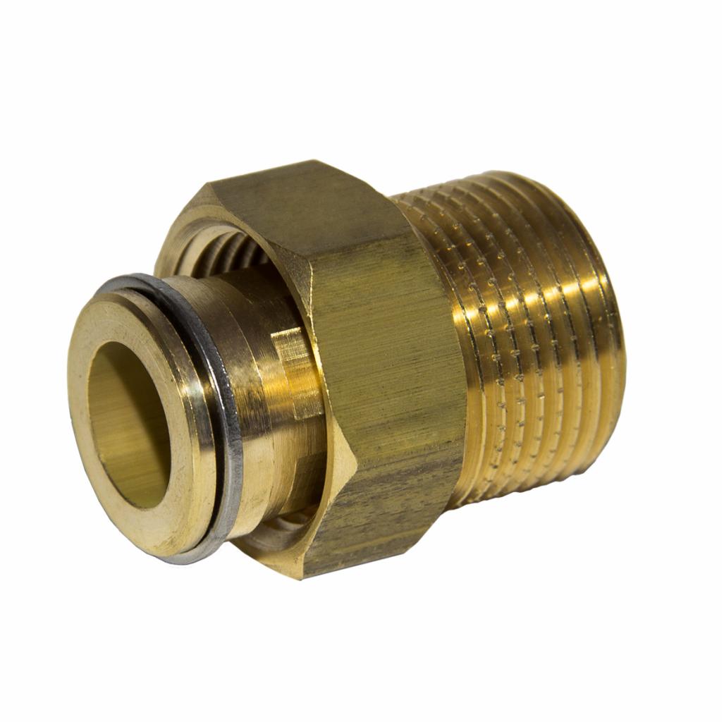 półśrubunek przyłączeniowy równoprzelotowy