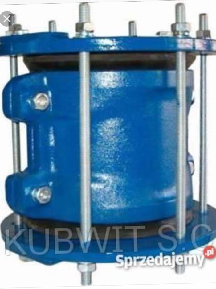 Nasuwka naprawcza do rur doszczelniana doczolowo