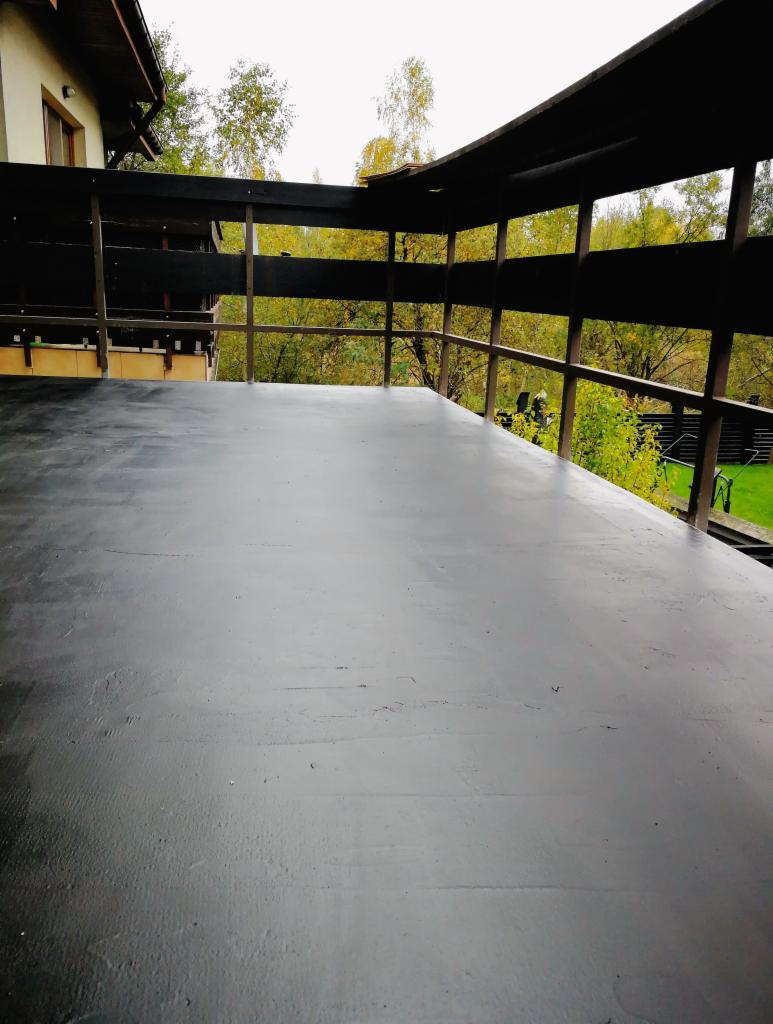 Hydroizolacja tarasów Canada Rubber N500 w Wieliczce