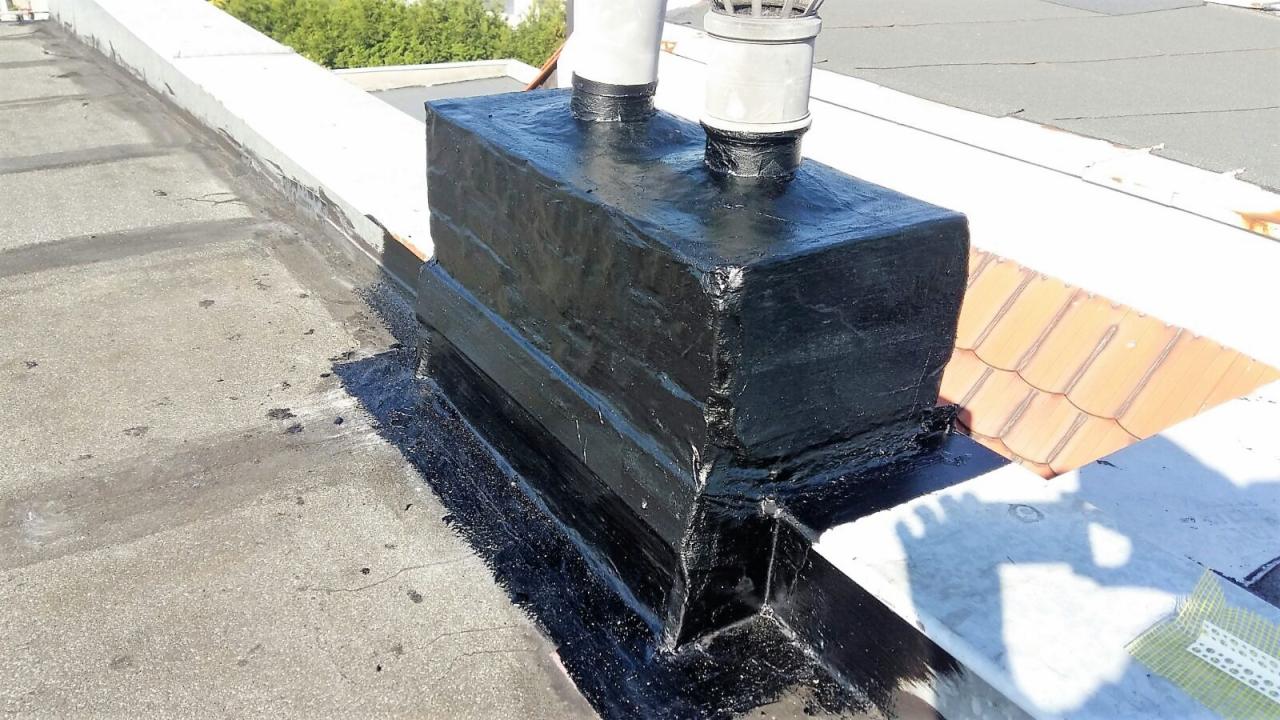 Izolacja kominów, Canada Rubber N500, guma w płynie