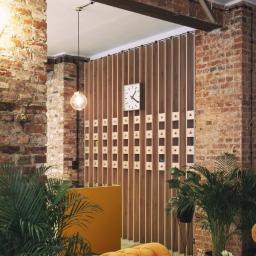 Aranżacja lokalu usługowego z gastronomią, lokalizacja: ul. Ruska 46, Wrocław, inwestor: Strefa Kultury Wrocław, Biuro festiwalowe Impart 2016 powierzchnia: 138 m², status: projekt zrealizowany, rok: 2017. 