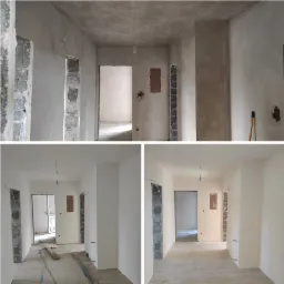 Szpachlowanie i malowanie pomieszczenia