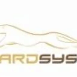 Złote logo GepardSystem: biegnący gepard nad nazwą firmy w nowoczesnej czcionce. Minimalistyczny design na białym tle.