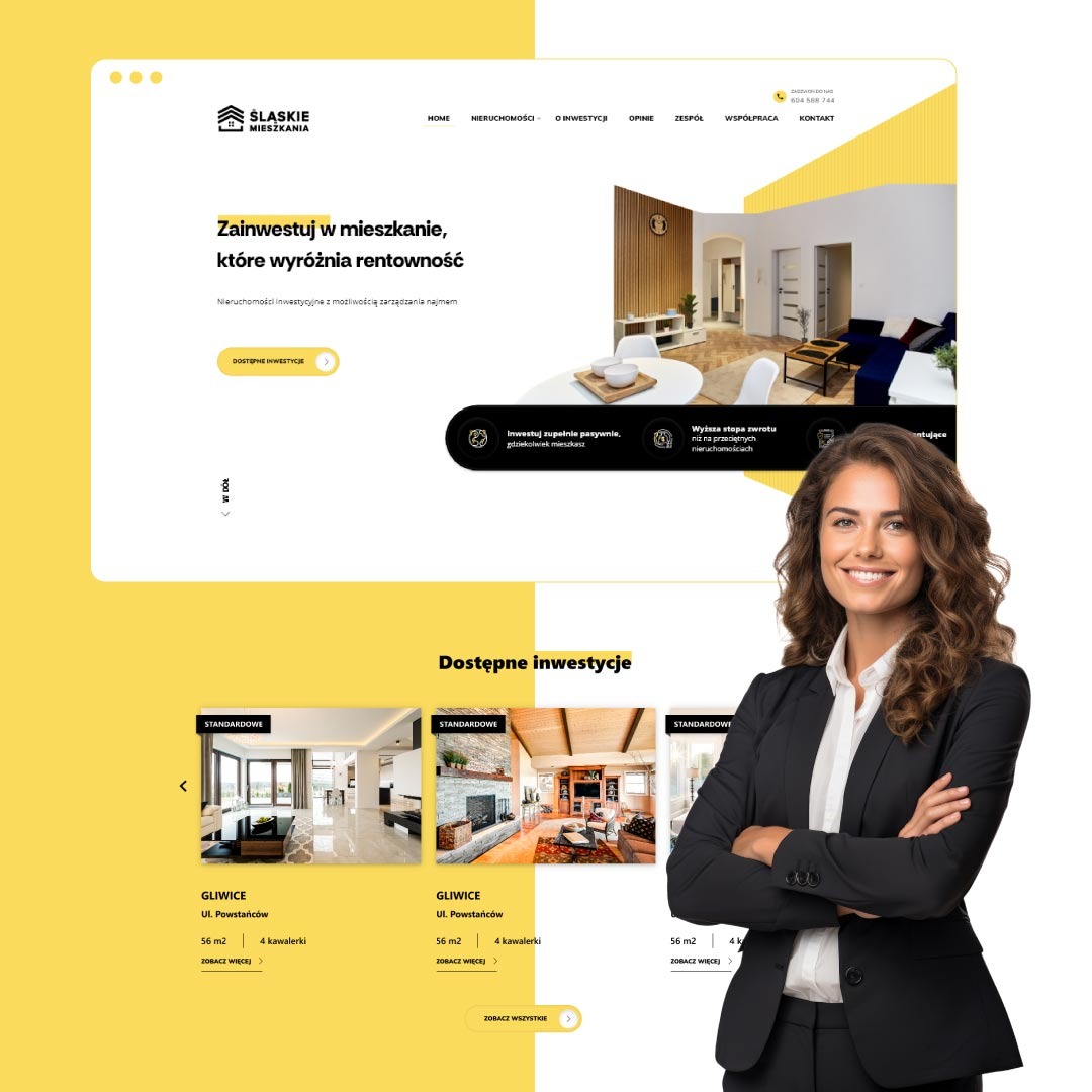 Strona www nieruchomości