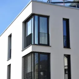 Okna w kolorze grafit do samej podlogi