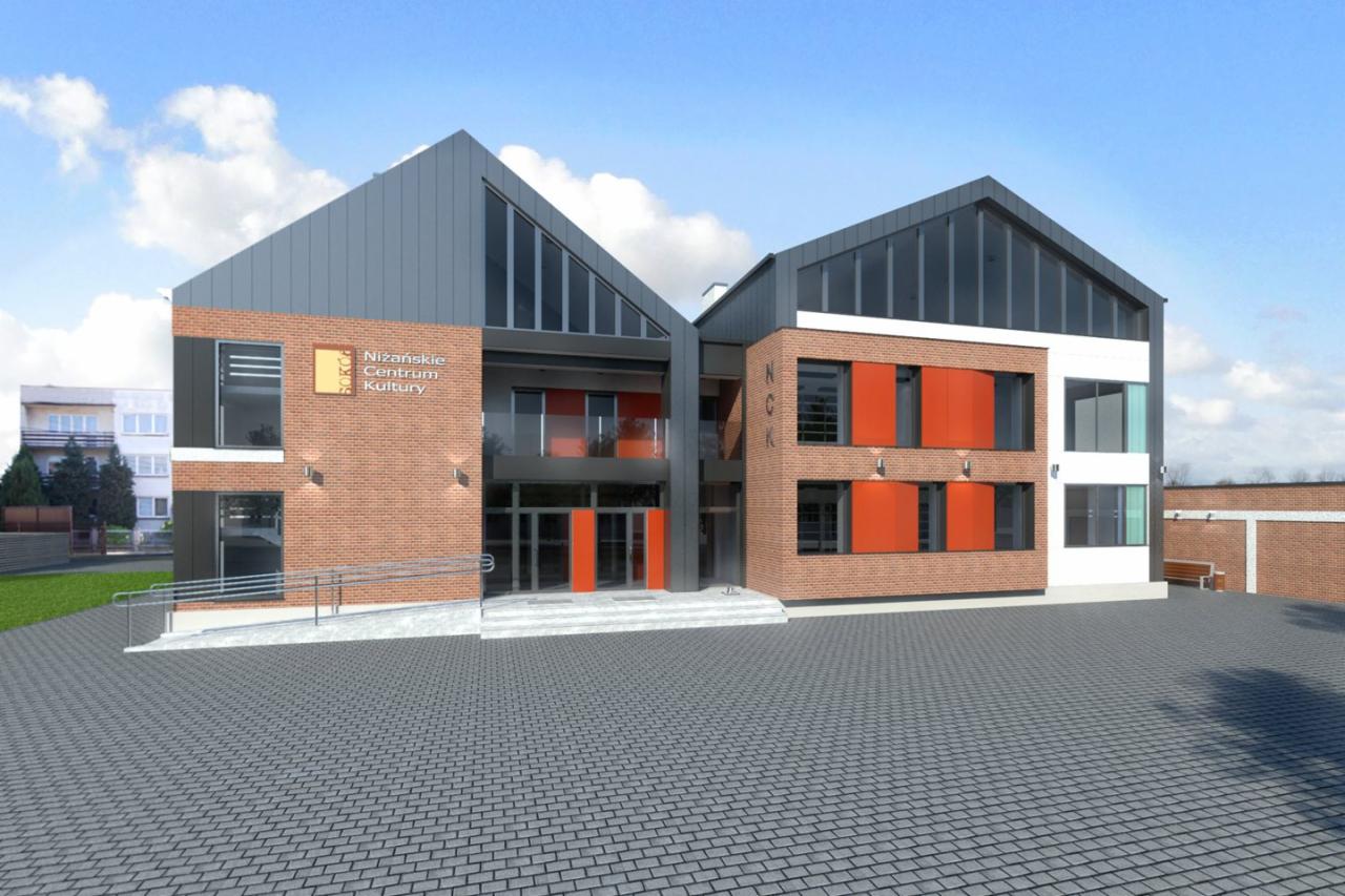 Projekt Niżańskiego Centrum Kultury w Nisku