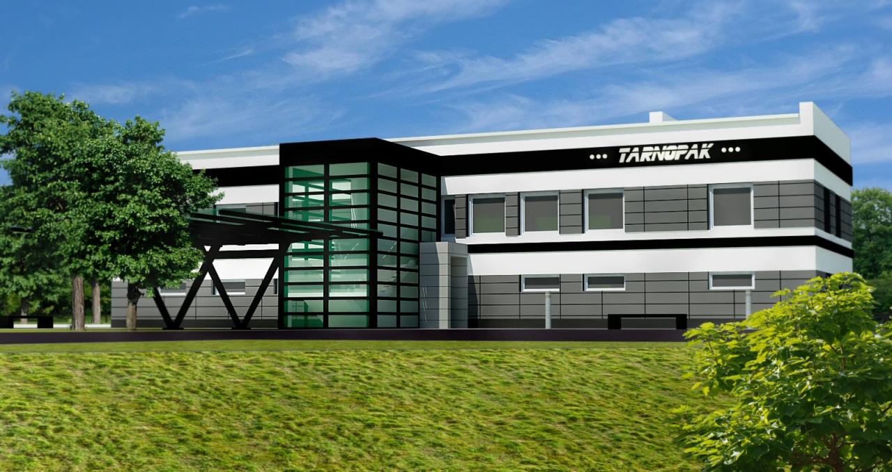 Budynek biurowy w Jaśle