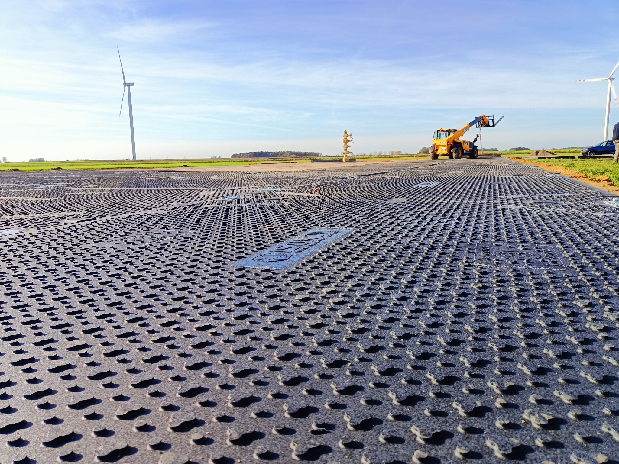 Drogi, place tymczasowe