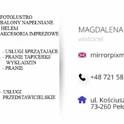 Mirror Pix Magdalena Maćkała - Sprzątanie w Biurze Pełczyce