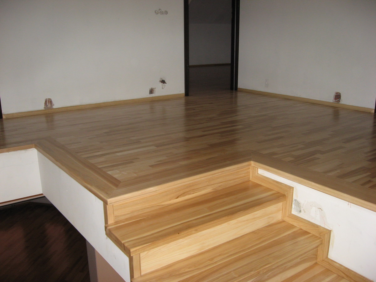 cyklinowanie, układanie parkietu