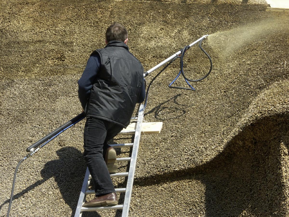 Impregnacja powierzchni strzechy - zabezpieczenie przed mchem!