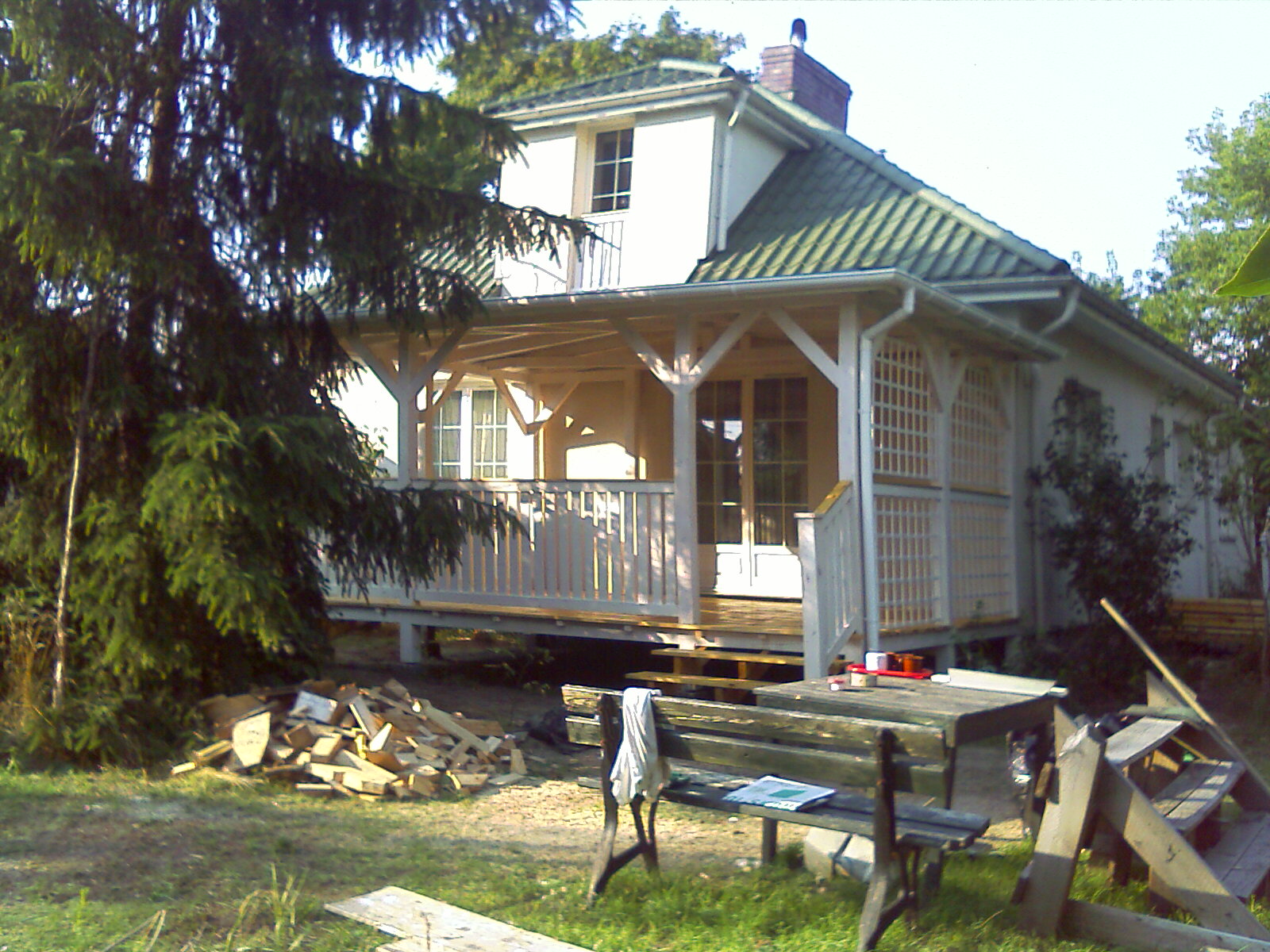 Budowa domów - domy drewniane całoroczne (szkielet drewniany)