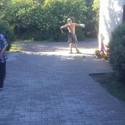 Układanie kostki brukowej Somonino 3