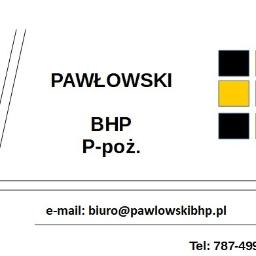 Logo firmy Pawłowski BHP ppoż.