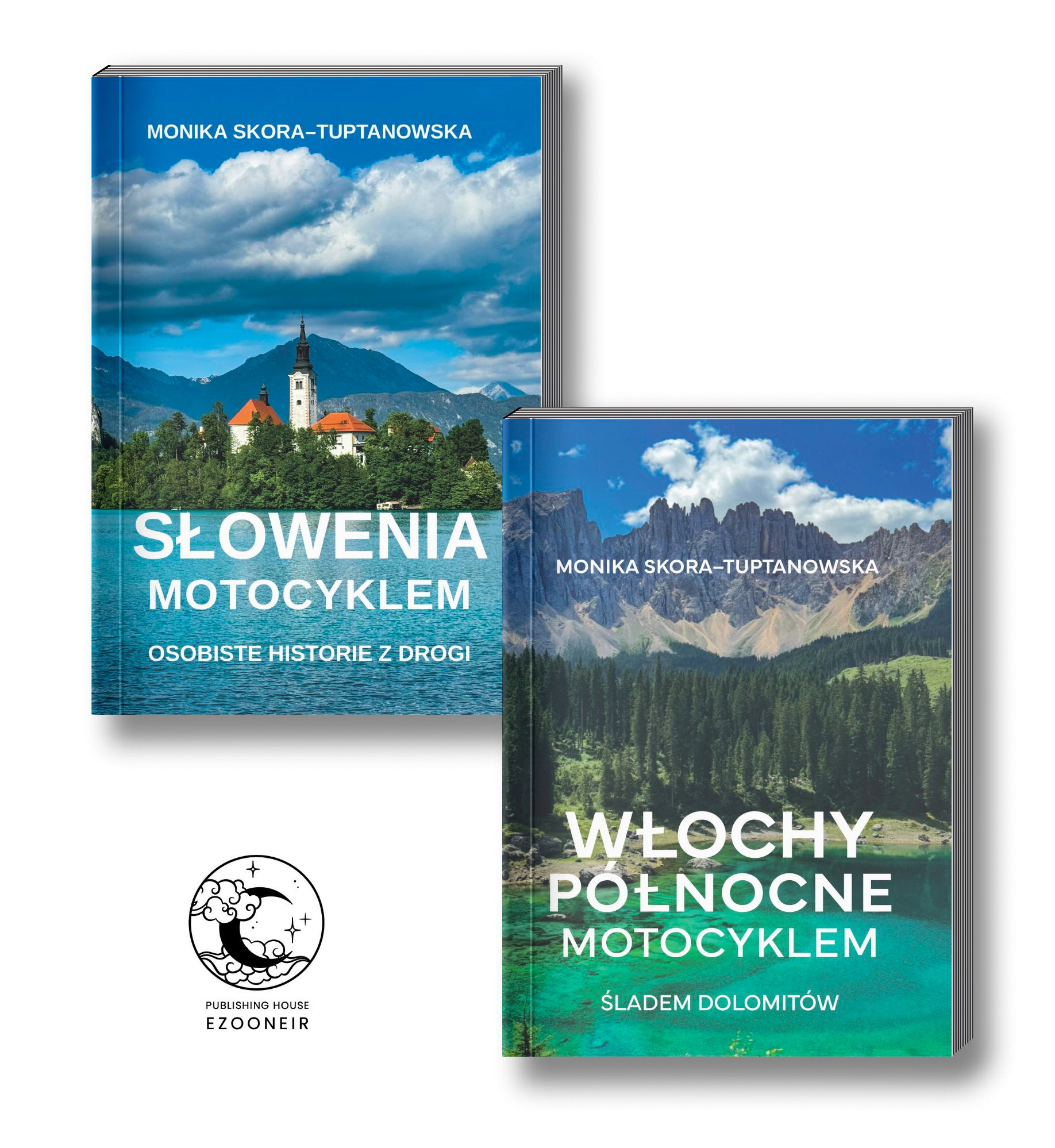 Przewodniki turystyczne i dzienniki z podróży. Wydawnictwo Ezooneir