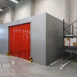 Zabudowa przemysłowa, przeznaczona do spawania.  