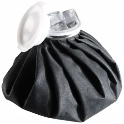 Worek na lód z logo.