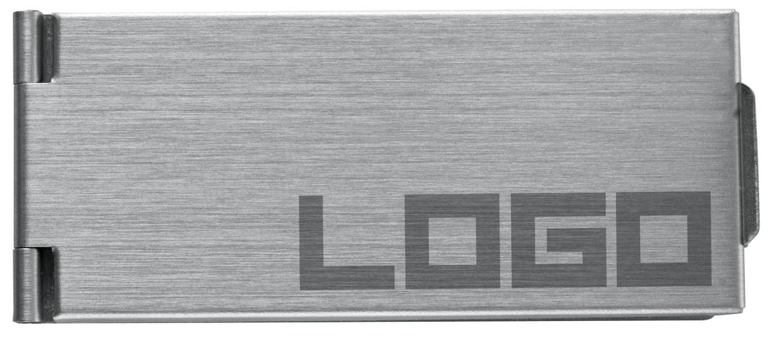 Lusterko kieszonkowe z logo.