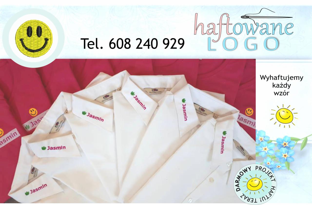 Wykonujemy haft na wyrobach firmowych