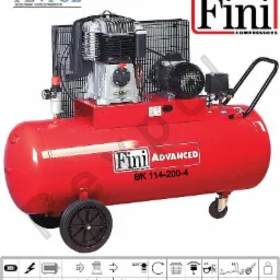 Sprężarka tłokowa, FINI BK 114-200-4
