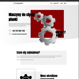 www.maszynydocieciapianki.pl
Zakres prac: Strona WWW / Logo / Hosting / Domena