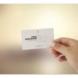 Projekt oraz druk wizytówek