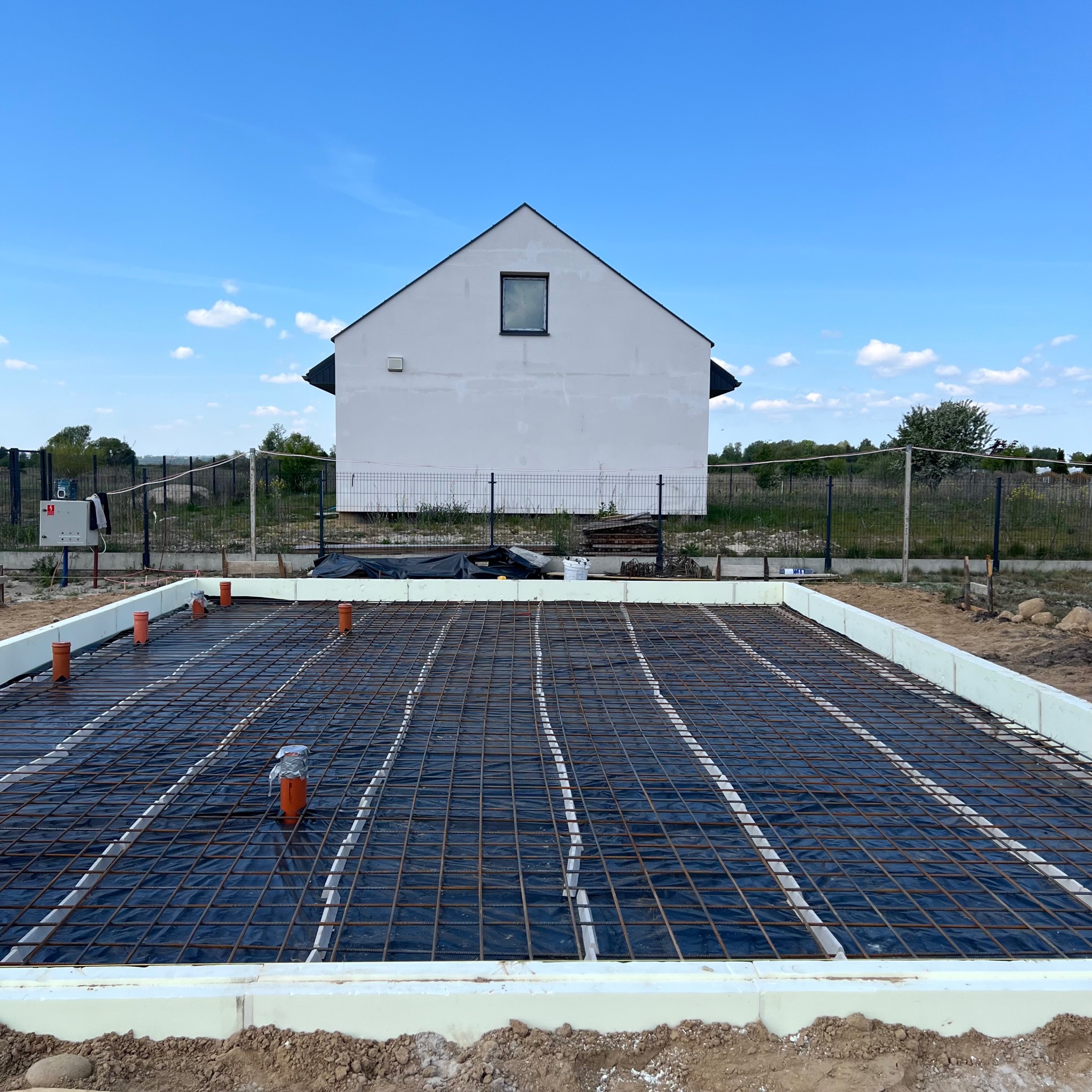 Płyta fundamentowa - Czarna Łąka