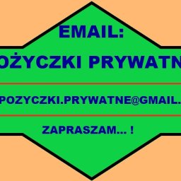 ARES.POZYCZKI.PRYWATNE@GMAIL.COM
   +48-666-558-119 Waldemar Kozłowski.