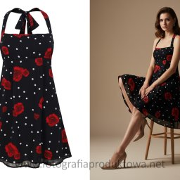 Wizualizacja odzieży na modelkach AI.