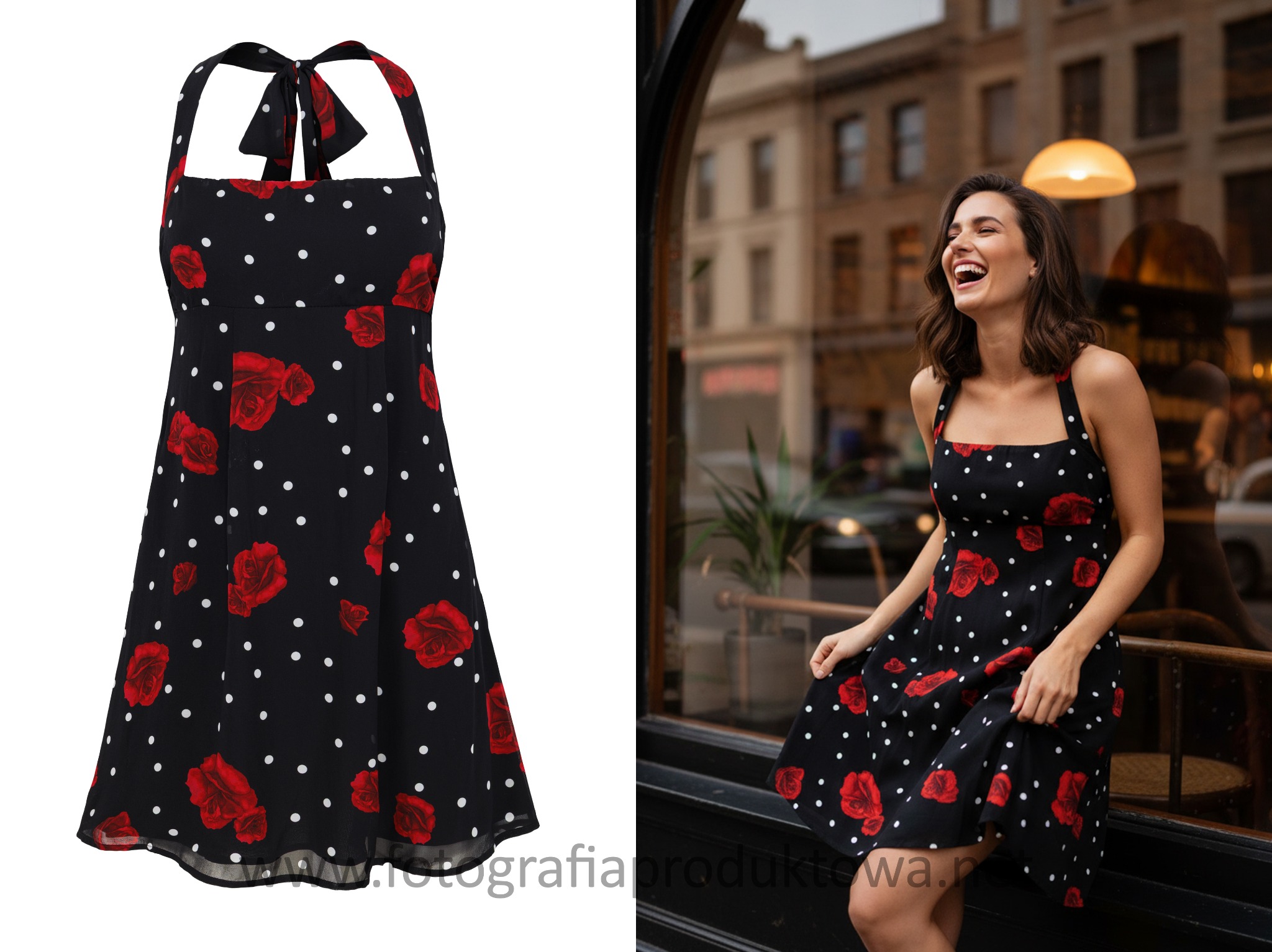 Wizualizacja odzieży na modelkach AI.